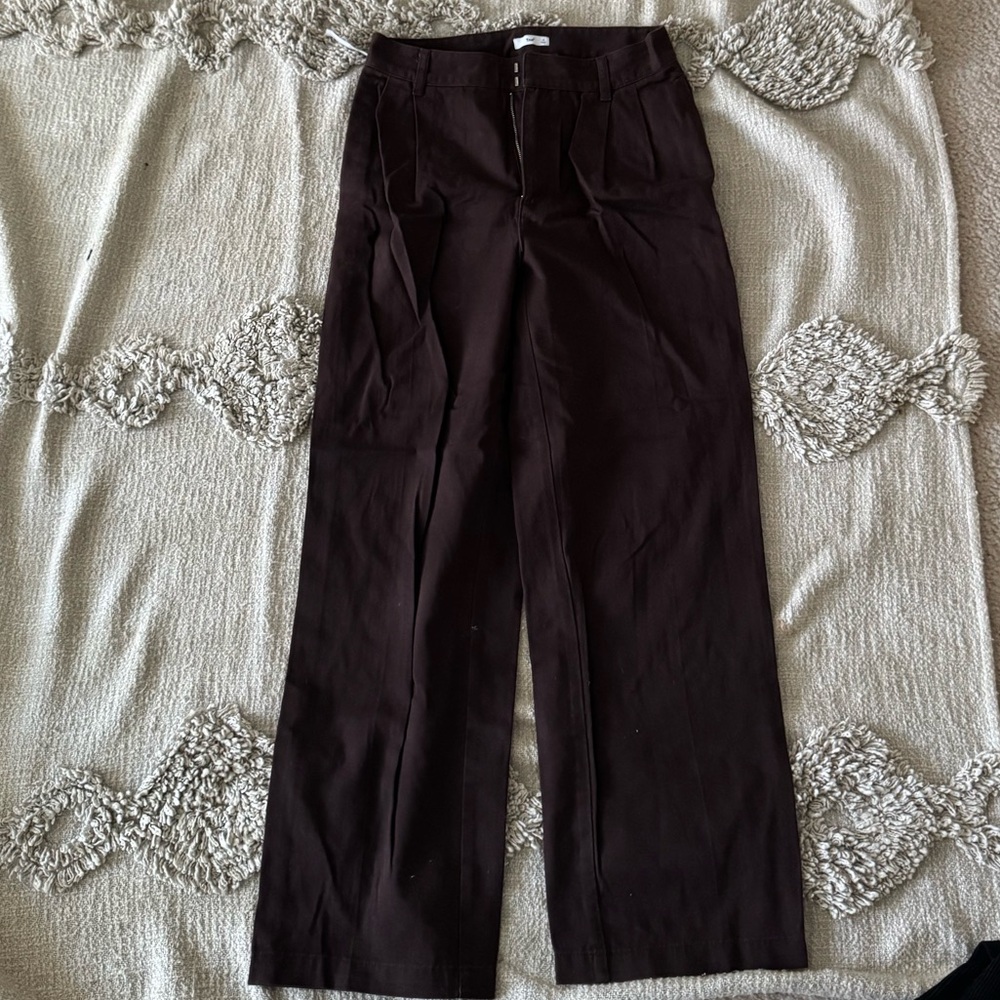 Aritzia TNA Crawford Brown Pants